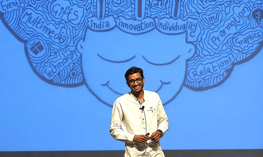 Nitin Jain on stage