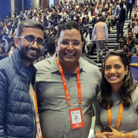 Nitin Jain with Vijay Shekhar Sharma, Founder, Paytm
