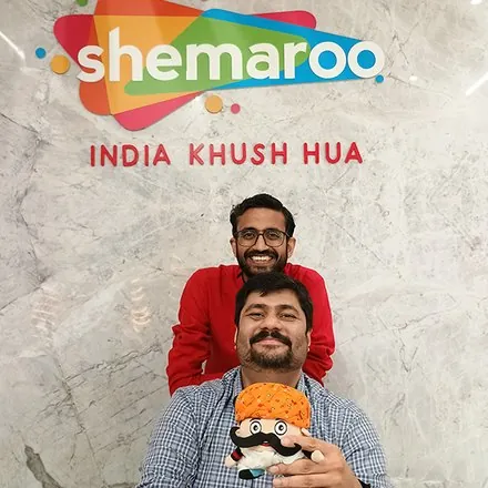 Nitin Jain with Jai Maroo, Director, Shemaroo